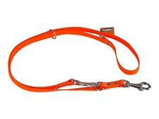 Laisse 3 points biothane 19 mm orange - jokidog