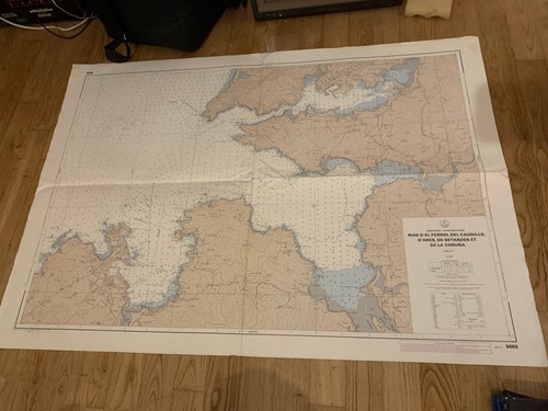 Carte marine ancienne - , océan