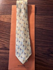 Cravate Hermes 100% soie avec