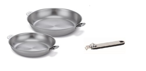 Lot poêles 24cm - de, +