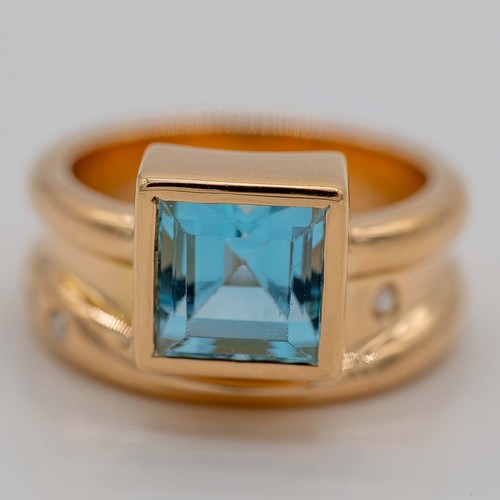 Bague 750 jaune 18k - jaune,