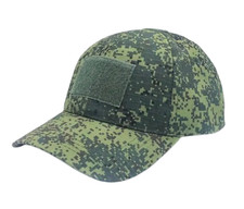 Casquette Pixel Vert avec velcro en façade