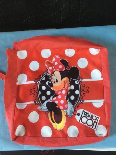 Carre tissu minnie - carre, disney