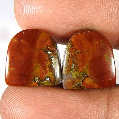 Paire fantaisie cabochon