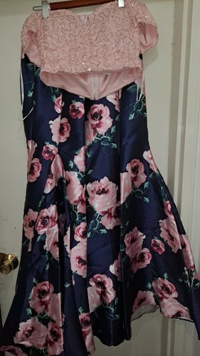 Two piece prom dress - piece,