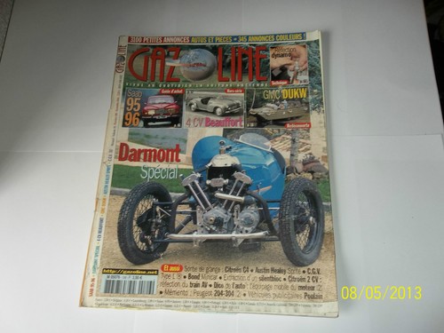 Revue magazine gazoline - magazine, n°