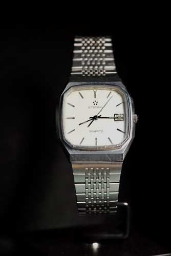 Montre vintage eterna quartz - vintage,