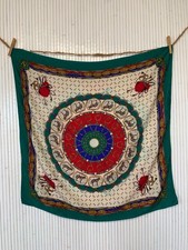Foulard carré de soie