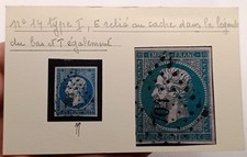 Timbre Napoléon III 20c