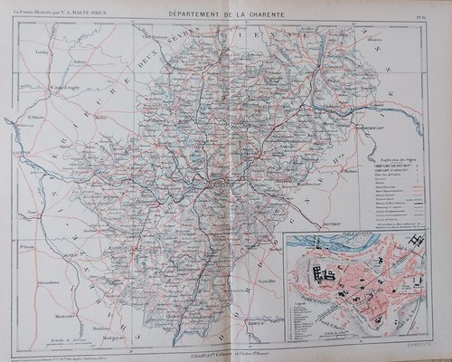 Carte geographique xixeme - geographique,