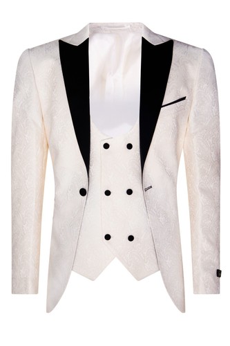 Veste smocking beige - veste, de