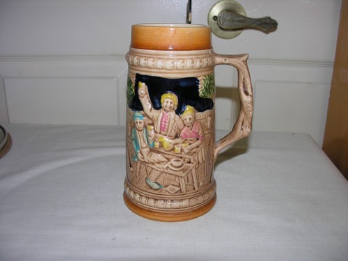 Japan beer stien mug - beer,