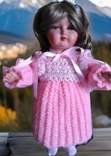 ROBE ROSE AU CROCHET POUR