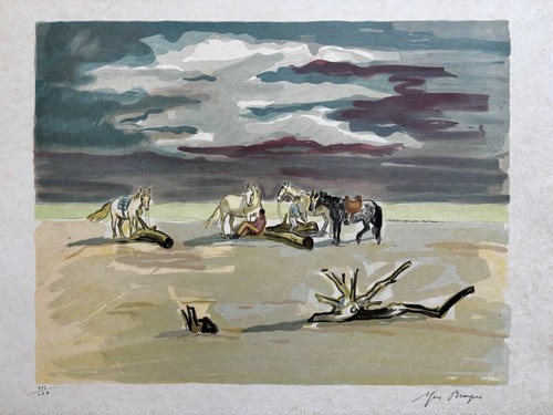 Brayer yves lithographie - brayer,