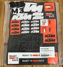 KTM TEAM CORPORATE STICKER