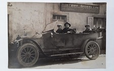 Carte Photo-16-ROUMAZIÈRES-Taco enseigne Publicité Aux Caves du Roussillon Médoc