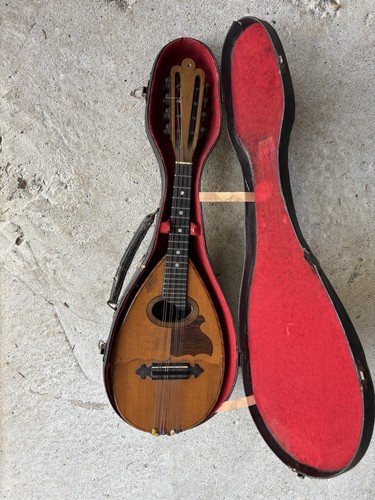 Mandoline signée lucien gelas - signée,