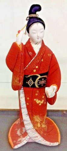 Poupée japonaise geisha edo - poupée,