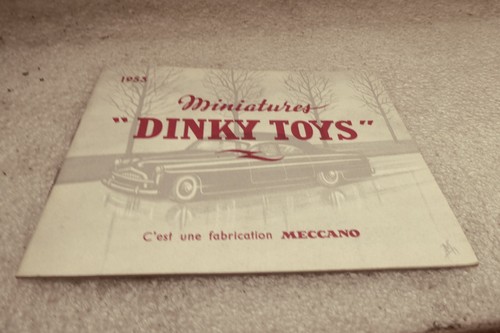 Dinky toys france catalogue - dinky,