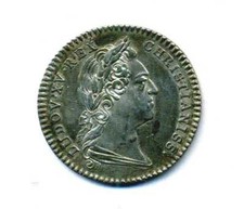 Jeton, Louis XV - Etats de Bretagne - 1770, Argent - 29 mm  