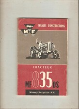 Notice entretient pour massey ferguson 835 DS 