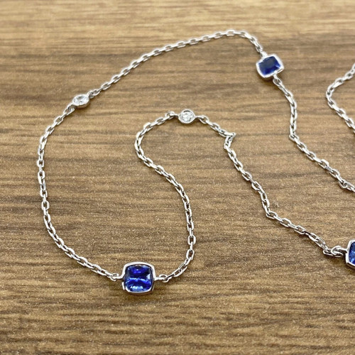 Collier blanc 14 carats - blanc,