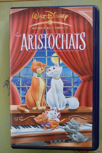 Vhs les aristochats - les,