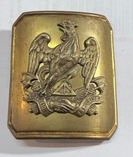 Militaria plaque baudrier - de,