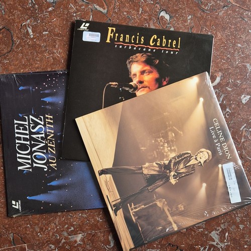 143 lot laserdisc - laserdisc, céline