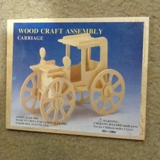  NIP WOOD CRAFT ASSEMBLY MODEL