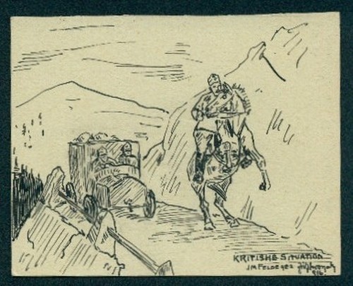 Dessin original soldat - dessin, à