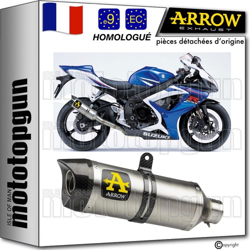 Arrow pot echappement approuve - arrow,