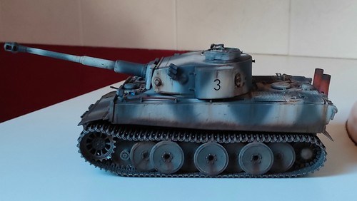 Maquette char tigre - 1/35,