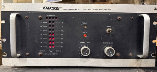 Bose 1800 power amplifier - bose,