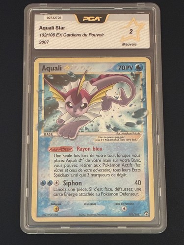 Carte pokemon aquali - pokemon, star