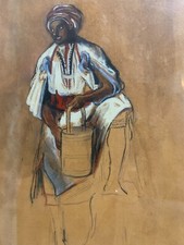 Gouache et aquarelle XIX XX