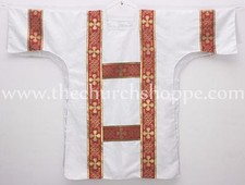 Dalmatique Blanc Vêtement de