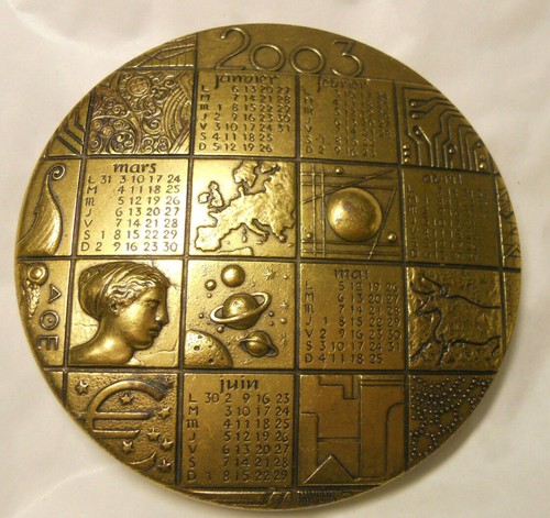 2003 médaille 95mm - 2003, presse