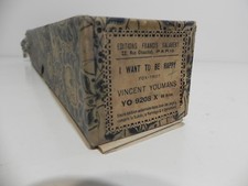 Rouleau perforé Piano Mecanique SALABERT I WANT TO BE HAPPY fox VINCENT YOUMANS