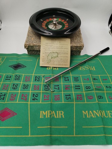 Ancien jeu roulette - roulette, in