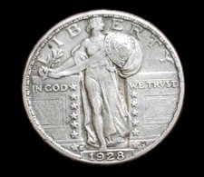 Etats-Unis, Quarter Dollar Liberty 1928 S, San Francisco 
