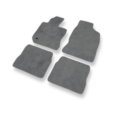 Tapis de sol en velour pour Chrysler PT Cruiser Manual (2000-2010) Gris