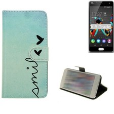 Housse Étui Wiko Ufeel portefeuills Flip Cover Coque fleur Wallet Bag Case
