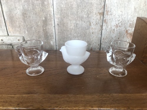 Lot anciens coquetiers forme - 3,
