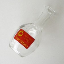 Ancien Carafe à vin 1/4 de bar bistrot publicitaire VINS SENECLAUZE 25 cl