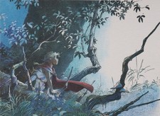 Régis LOISEL : Dans les bois , EX LIBRIS signée au crayon, 2002, 199 ex