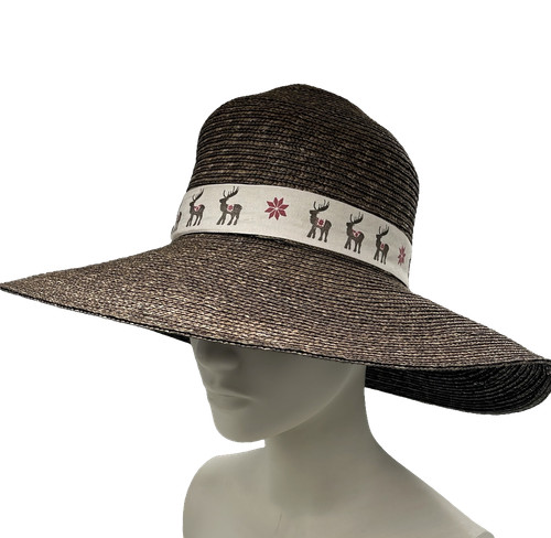 Chapeau paille large - paille,