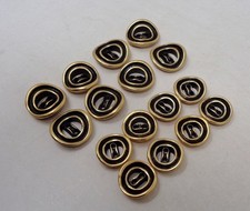 Lot de 16 Boutons vintage en