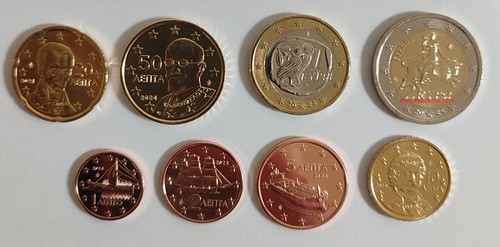 Complete set greece 2024 - complete,