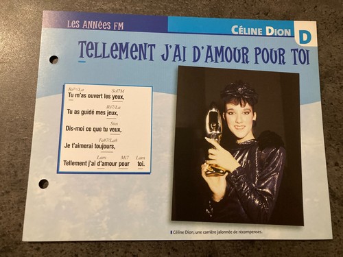 Carte fiche plaisir chanter - plaisir, de